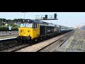 D1015,50007,D213,47810 blue Pullman and flying banana may 31st June 1st 2024