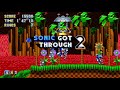 Sonic Mania Plus: Sonic tries to escape from Sonic.EXE