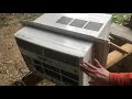 “DEEP CLEANING” window air-conditioning unit (frigidaire ge lg)