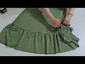 🍁Only 1.3 meter Fabric♥️ Very Easy Cut in 5 minute and Sew only 10 minute ✂️ For Beginners Sewing