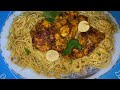 Chicken Spaghetti (Noodles) Recipe |MashaAllah Yummy Food