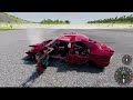 Mazda 323 Family Downhill crash