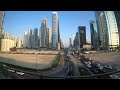 Dubai metro ride 4K