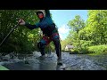 SUP whitewater Tryweryn board cam