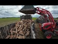 SPLITTING FIREWOOD on the FAST EASTONMADE ULTRA WOOD SPLITTER!