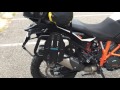 2016 KTM 1190 Adventure R Mosko moto bacountry panniers on SW Motech quicklock racks