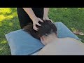 How to do an ultra relaxing head massage for stress relief and tension headaches