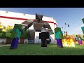 KITA AJAK 1,000 VILLAGER VS YOUTUBER MASUK SEKOLAH KONOHA DI MINECRAFT FULL EPISODE ! JADI PREMAN