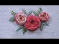 TEN hand embroidered flowers tutorial, easy to stitch, free design pdf!