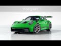 All 31 Green Variations of the 2023 Porsche 911 GT3RS