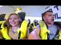 Riding The Smiler: The Most Inversions on Any Roller Coaster in the World! Alton Towers UK