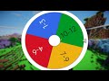 Spinning a Wheel to Decide my Minecraft House Extreme Edition!