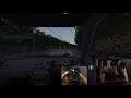 Assetto Corsa Akina Downhill hot-lap with wheel and pedels cam!