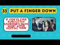 Put A Finger Down Teenager Edition 🏃‍♀️🚶 | Put A Finger Down If Quiz TikTok @Pointandprove