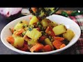 Aloo Matar Gajar Recipe | Mix Vegetable Quickly Prepared at home