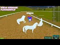 Glowing Unicorns ! Roblox Let's Play Horse World Video Game