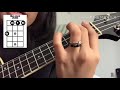 Love of my Life (Queen) EASY Ukulele fingerstyle (step-by-step tutorial) Part 2