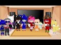 Sonic characters react to FNF Vs. Sonic HD Mod. (Gacha Club) ||No Ships!||