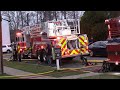 Orchard View Apartments Fire 3/9/24 Morrisville, PA