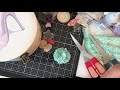 DIY Lace Flowers - Using Dyed Laces for Pretty Flowers - TUTORIAL