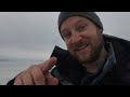 I drove across this SKETCHY ICE for THESE FISH! - Ice Fishing Sketchy Ice!