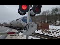 [4K] Amtrak 57 Vermonter January 28 2024