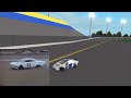 1965 Pete Stewart Crash at Daytona Roblox Reenactment (Last NASCAR Start)