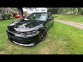 2019 Charger Scat Pack Plus start up, walk around tour