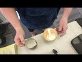 Milk frothing and latte art demo on the Sage Dual Boiler