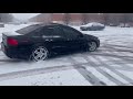 Acura tl snow drift