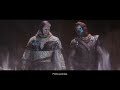 Destiny2. Cayde and Crow in the screeb hole.