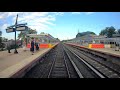 ⁴ᴷ⁶⁰ Long Island Railroad Front Window View - The Westbound Long Beach Branch