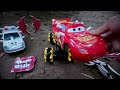 Amazing Upgrade RC Lightning McQueen Monster, Monster School Bus, Thomas Spider Train And Friend