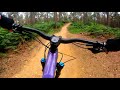Checking out Swinley forest's red & black MTB trails on the NEW Vitus Sommet CRS! *BIG DROP*