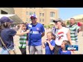 High energy from fans ahead of Chelsea vs. Celtic match at Notre Dame