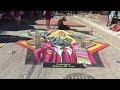 Chalk art in Bucerias Street Festival