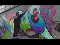 Watch Me Transform Leftover Cans into a Giant Graffiti Artwork!