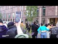 Sunderland Protest - Protesters gather outside City Hall