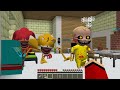 JJ and Mikey HIDE from THE SONIC TAPES AND THE AMY ROSE TAPES in Minecraft Maizen