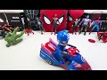 Marvel series toy unboxing | Spider Man toy gun, magical reviews from Iron Man friends | ASMR toys