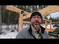 Milling Your Own Roof Decking // Sawmill Shed Build // Woodland Mills HM130 Max // Milling Lumber