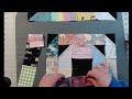 Scrappy folded corners quilt block tutorial