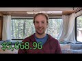 FULL COST of our FIRST MONTH RV Full-Time Living | June Living Expenses Revealed!