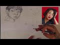 How to sketch and draw the face