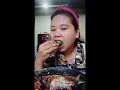 mukbang, ikan goreng, sambel, rebusan sawi pahit @emiliyaadinda