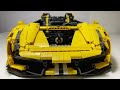 TGL T5005 | Supercar 488 LEGO Compatible: Stop Motion Build