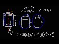 Inertia of a Hollow Cylinder Formula Derivation - College Physics and Calculus