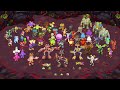 All Natural Island Full Songs with Common, Rare & Epics | My Singing Monsters