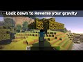 How to make an Upside-Down World in Minecraft PE (Command Block Tutorial) no mods