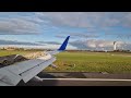 United Airlines 757-200 Approach and Landing into Dublin